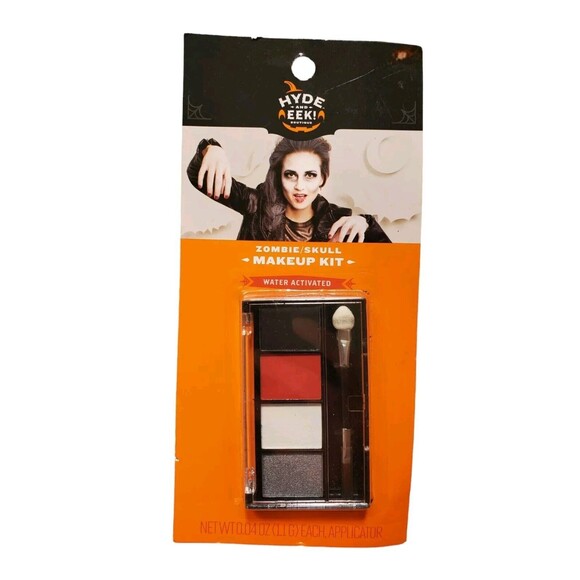Hyde and Eek! Boutique Zombie Skull Halloween Makeup Kit Water Activated NEW - Picture 3 of 3